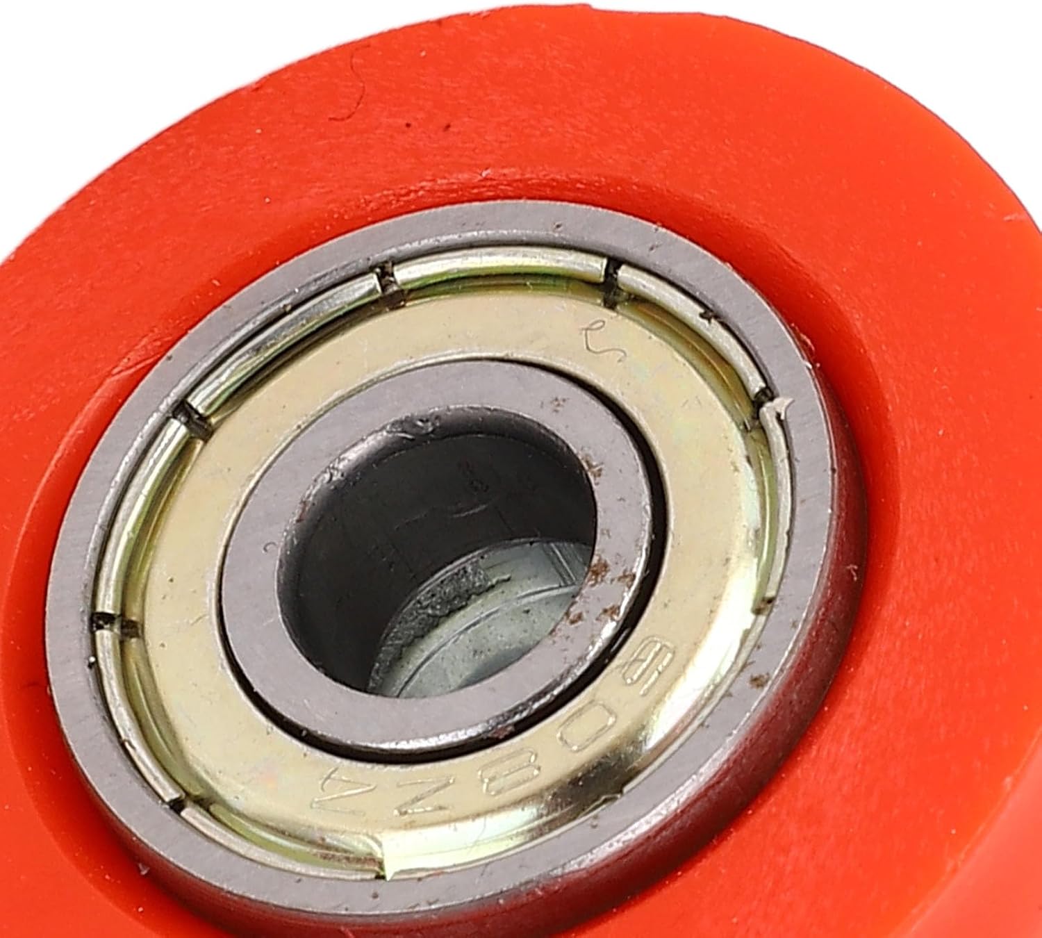 CHAIN TENSIONER ROLLER PULLEY WHEEL UNIVERSAL FOR MINI BIKE INSTALLATION CONVENIENT REPLACEMENT PARTS (Red)