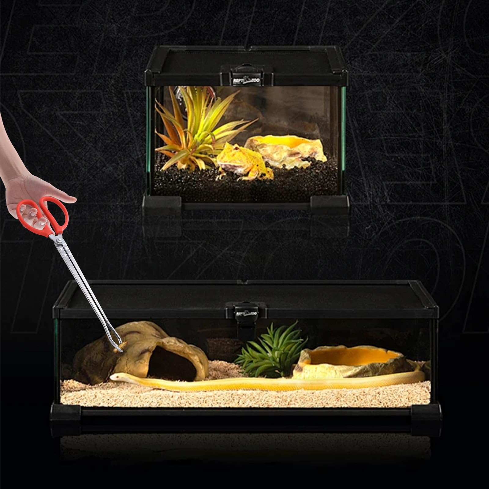 Pinze Alimentazione Rettili 38cm KeaJuidy - Acciaio Inox Per Serpenti - Foto 3