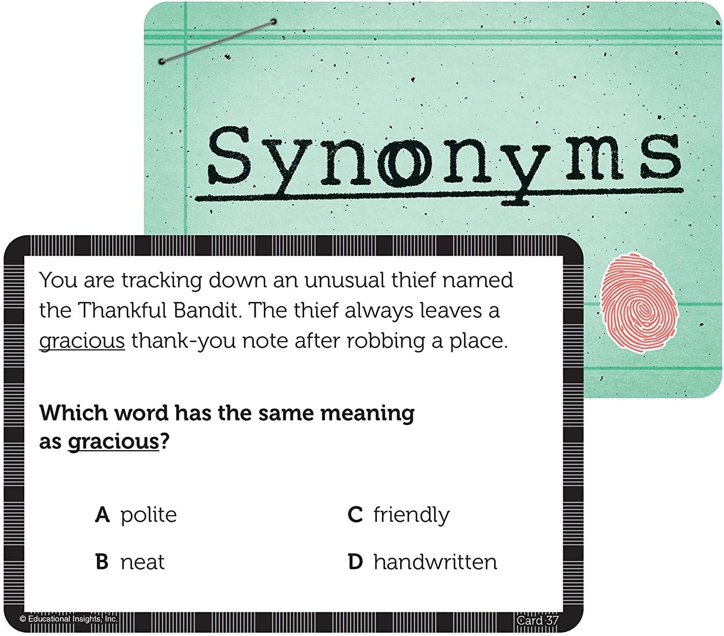 Educational Insights Super Sleuth Vocabulary Game