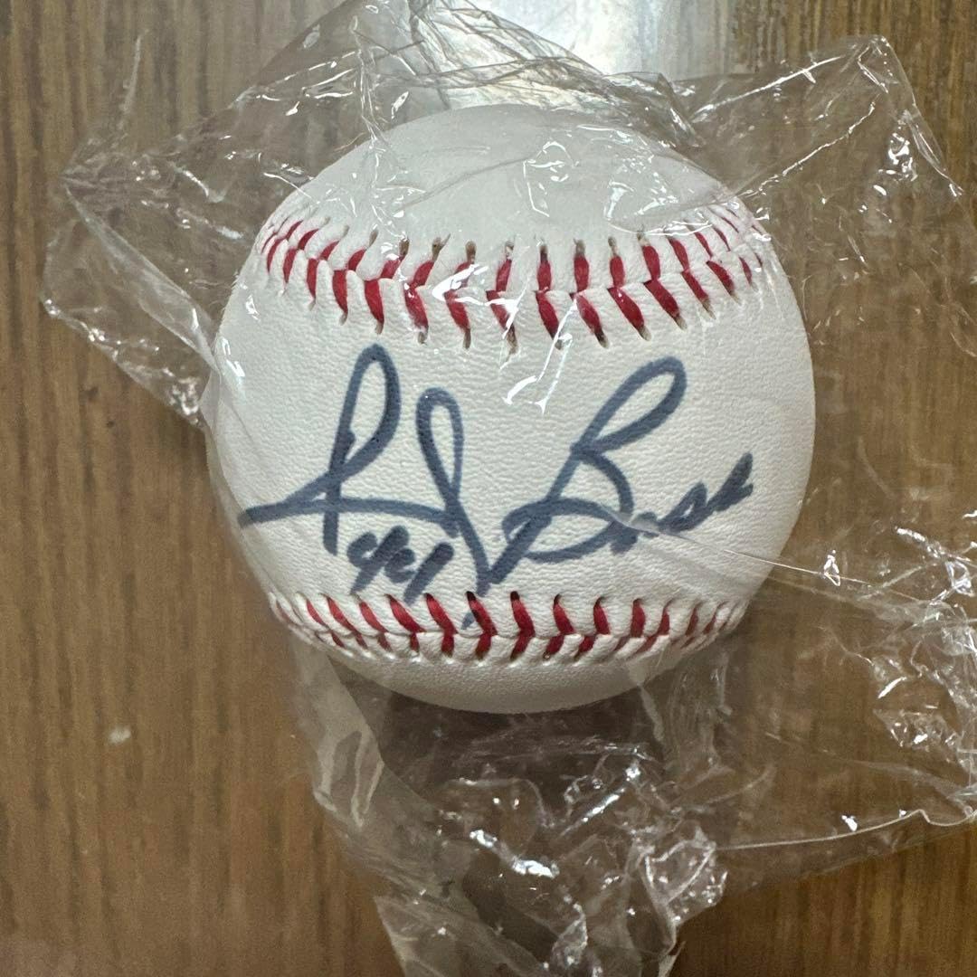 度会隆輝 横浜DeNAベイスターズ 球団ロゴ入り ルーキーイヤー直筆