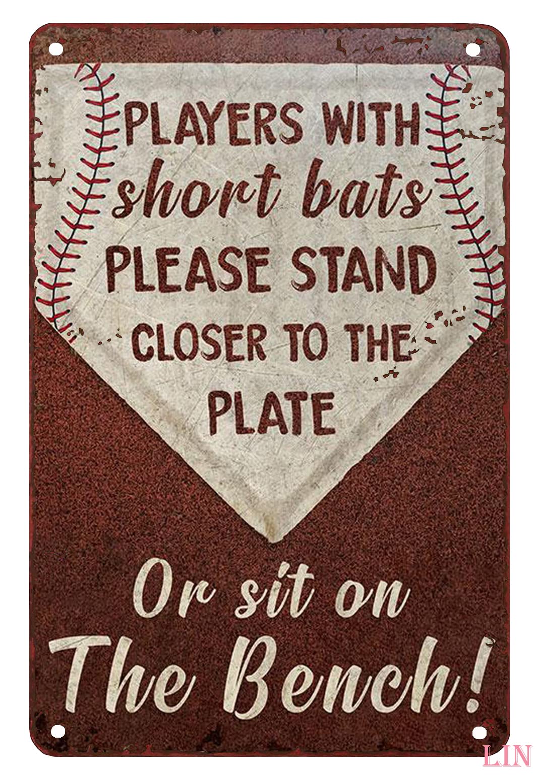 Kwqdozf As Pic Baseball Gifts Baseball Bench Players With Short Bats Please Stand Closer T