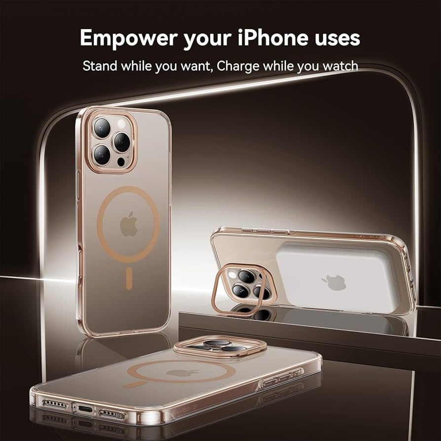 CASEKOO iPhone 16 Pro 用 ケース MagSafe ゴールド Amazon.co.jp: 【2025最高傑作&定点360度回転】CASEKOO iPhone