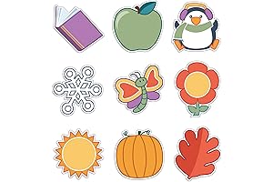 Seasonal Accents Bulletin Board Cutouts 10 cut outs