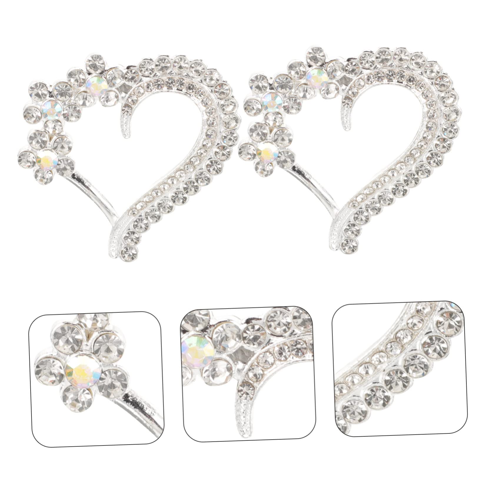 EXCEART 30pezzi Toppe Applicate Accessori Per Abbigliamento Scarpe e Borse Decorazioni Per e