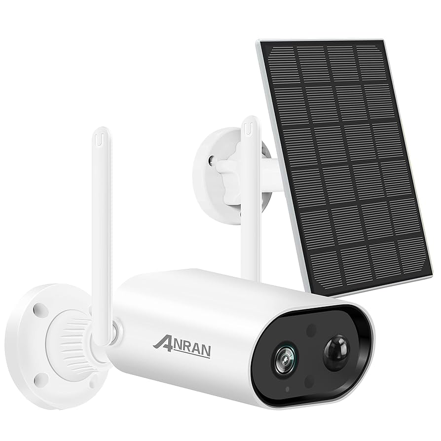 ANRAN WIFI カメラ3台付き Amazon.co.jp: 【400万高画素防犯カメラセット・完全無線・工事