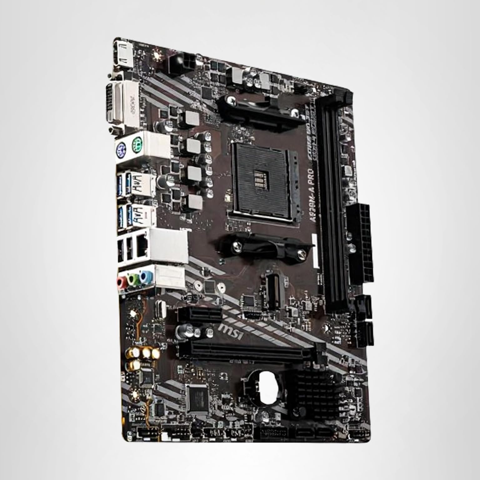 PLACA MSI A520M-A PRO AMD AM4 DDR4 HDMI PCIE3.0 USB3.2 MATX - miniatura 3