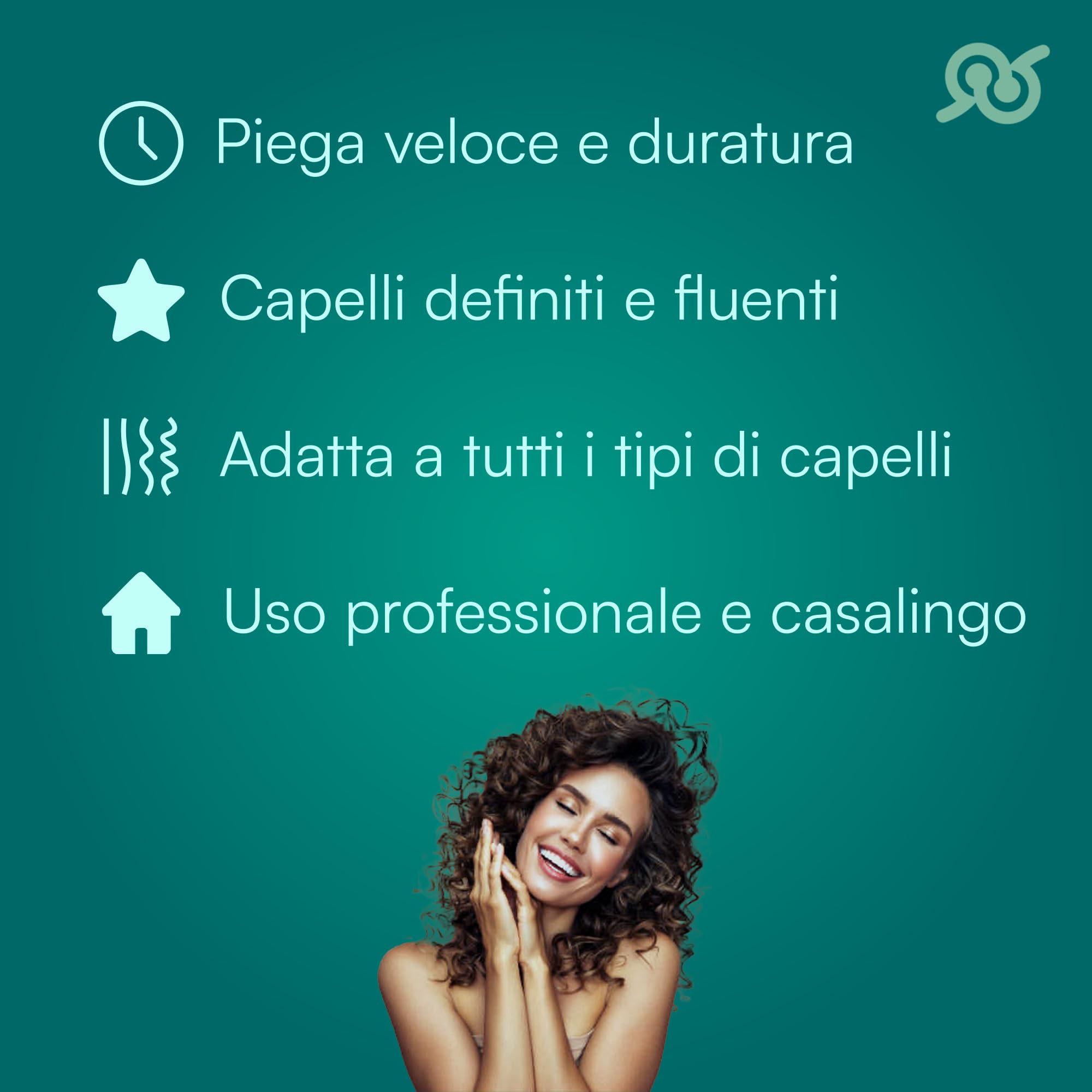 TEMPO DI SALDI Piastra Arricciacapelli professionale a 3 tubi, Max 200°C con Temperature Regolabile 120-160-200°C, Piastra Onde per Capelli per Acconciatura effetto Beach Waves Veloce e Duratura