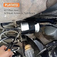 Vista 4 de Juego de 2 alicates de desconexión EVAP y juego de herramientas de desconexión de línea de combustible, incluye alicates de conector eléctrico