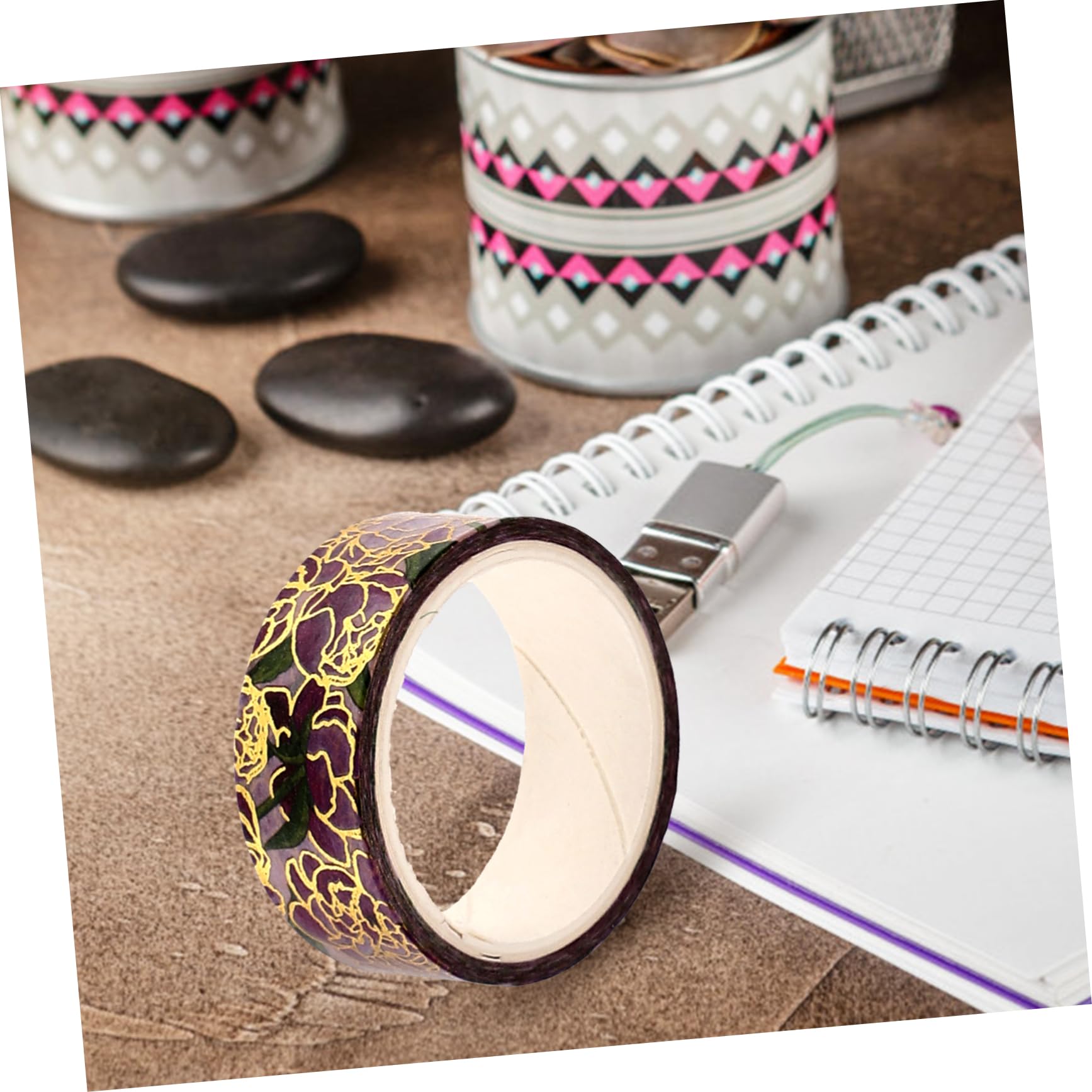 NUOBESTY 54rollen Washi Tape Dekoratives Goldprägung Washi Tape Für Scrapbooking Projekte Handgefertigte Dekorationen Für Notizen Und Kreative Bastelarbeiten