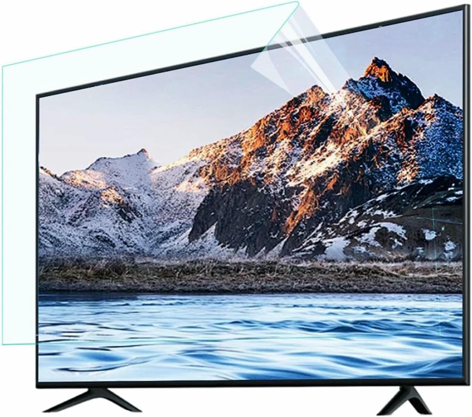 Pellicola Protettiva per Display LCD Antiriflesso da 32-75 Pollici, Anti Luce Blu, AntiGraffio, per Schermo TV, Allevia L'affaticamento degli Occhi per LCD, LED, OLED E QLED 4K HDTV~/