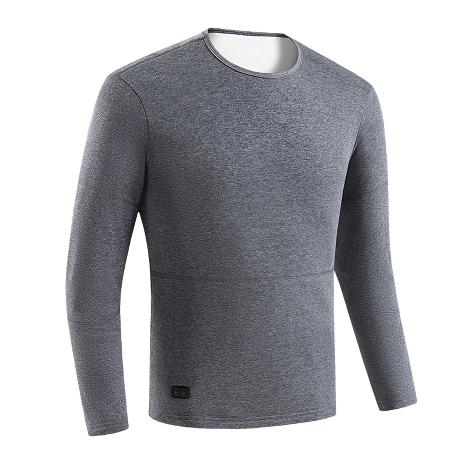 Conjunto de ropa interior térmica atlética cálida para correr, esquí, ciclismo, capa base calentada eléctrica USB, leggings de nieve, pantalones largos, calefacción eléctrica por USB
