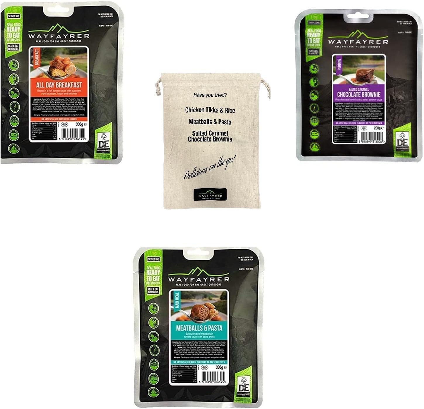 Wayfayrer DofE Ration Expedition Pack Bronze with Cotton Carry Bag