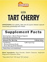 Vista 2 de Sundance Cápsulas de cereza ácida, 60 unidades, hierbas tradicionales, suplemento sin OMG y sin gluten