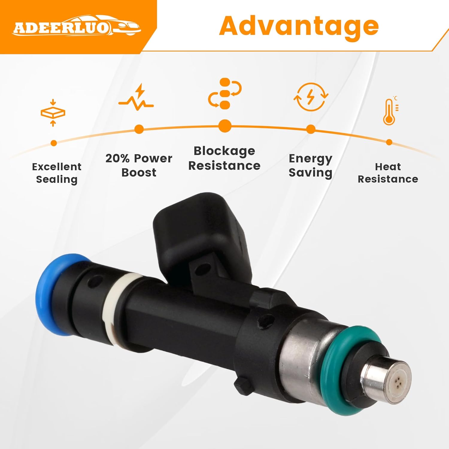Fuel Injectors for-Ford Escape Fusion Transit Connect for-Lincoln MKZ for-Mazda Tribute for-Mercury Mariner Milan 0280158162 FJ999