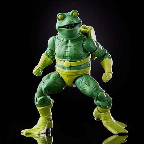 Miniatura 4 de Spider-Man Hasbro Marvel Legends Series Marvel's Frog-Man - Figura de acción coleccionable de 6 pulgadas para niños a partir de 4 años