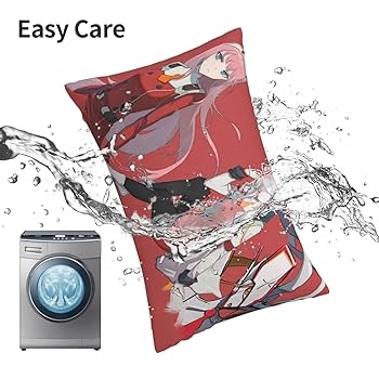 ⚠️プレミア⚠️　ダリフラ　ゼロツー　限定100個クッションブランケット backend=imagemagick;version=1;