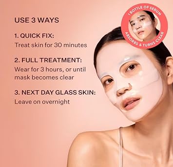 Peach & Lily Glass Skin Ginseng Collagen Mask Pack of 1