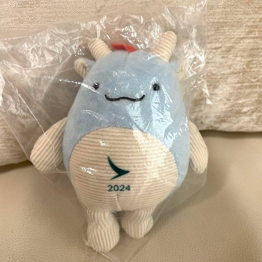 キャセイパシフィック航空　2025年干支のぬいぐるみ キャセイパシフィック航空 干支ぬいぐるみ 2025年 ヘビ