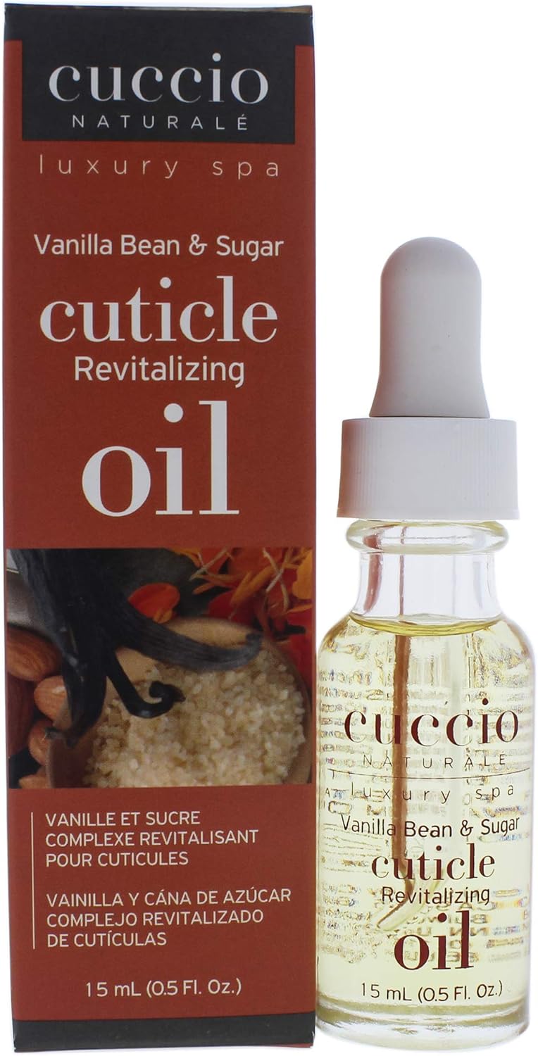 Cuccio Cuticle Revitalizing Oil Vanilla Bean and Sugar 0.5 Fluid Ounces