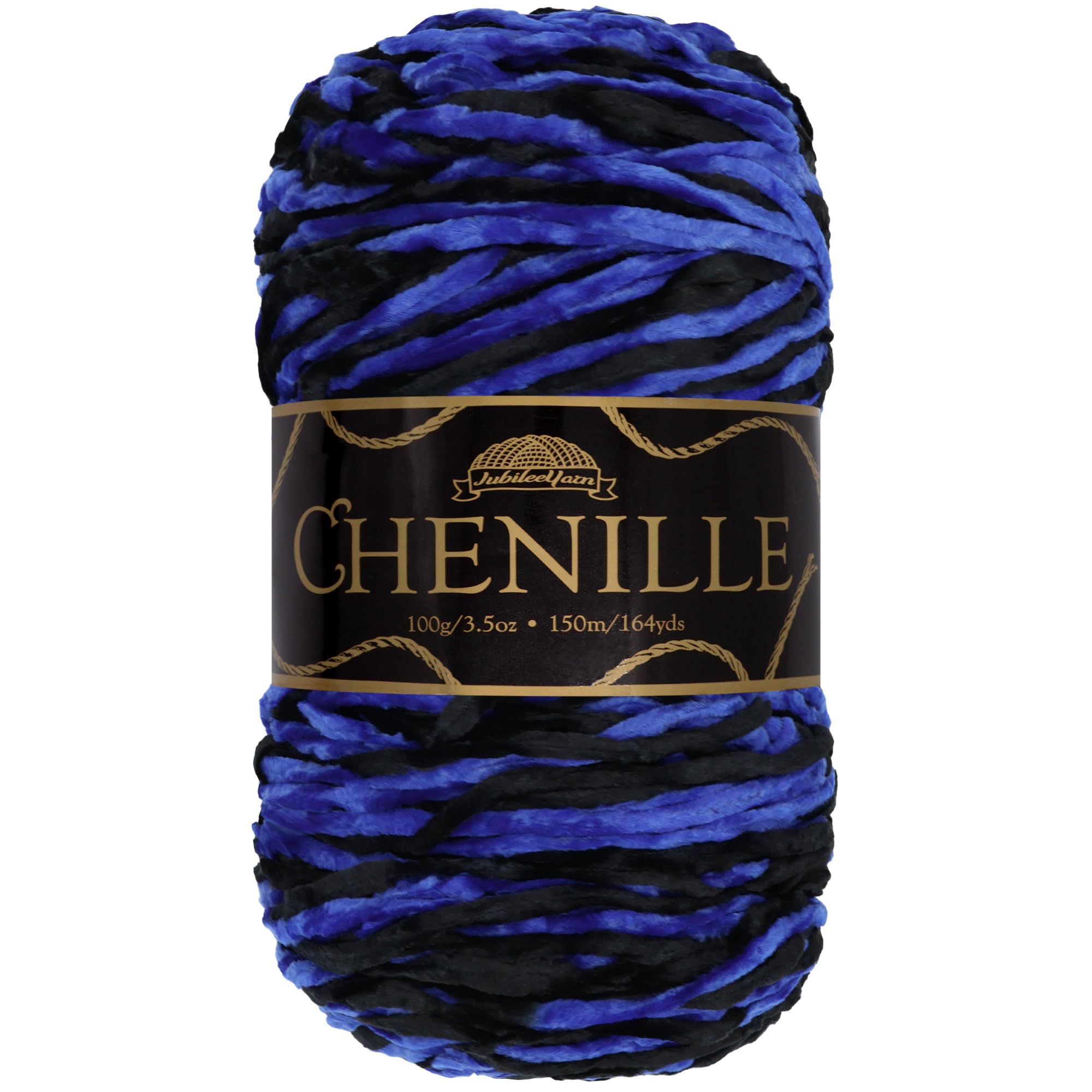 JubileeYarn Chenille Yarn - Worsted Polyester - 100g/Skein - Atlantis - 1 Skein โ image 1