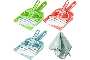 Small Dustpan and Brush: Keep Your Space Clean in a Jiffy