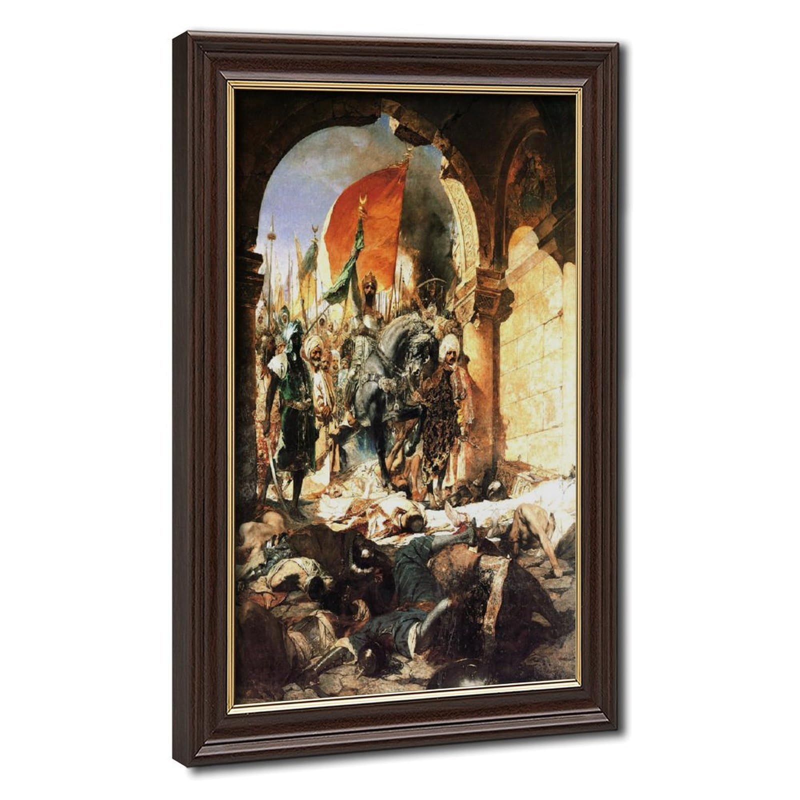Poster Toile Constantinople Mehmet II Peinture Murale Cadre - 8