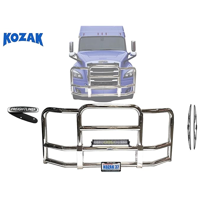 Buy KOZAK Full Front Bumper Grille Deer Brush Moose Guard for