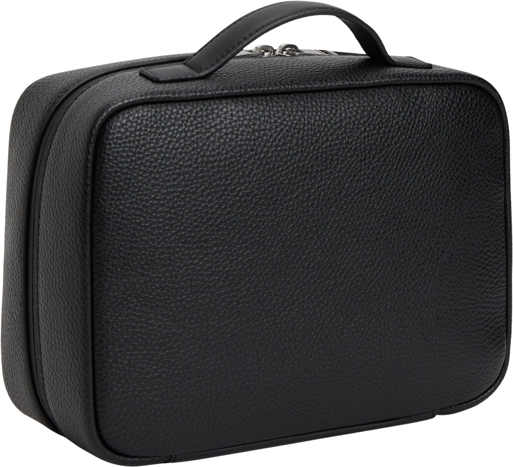Tommy Hilfiger Men Th Central Travel Washbag AM0AM14550 Kulturbeutel, Schwarz, Einheitsgröße