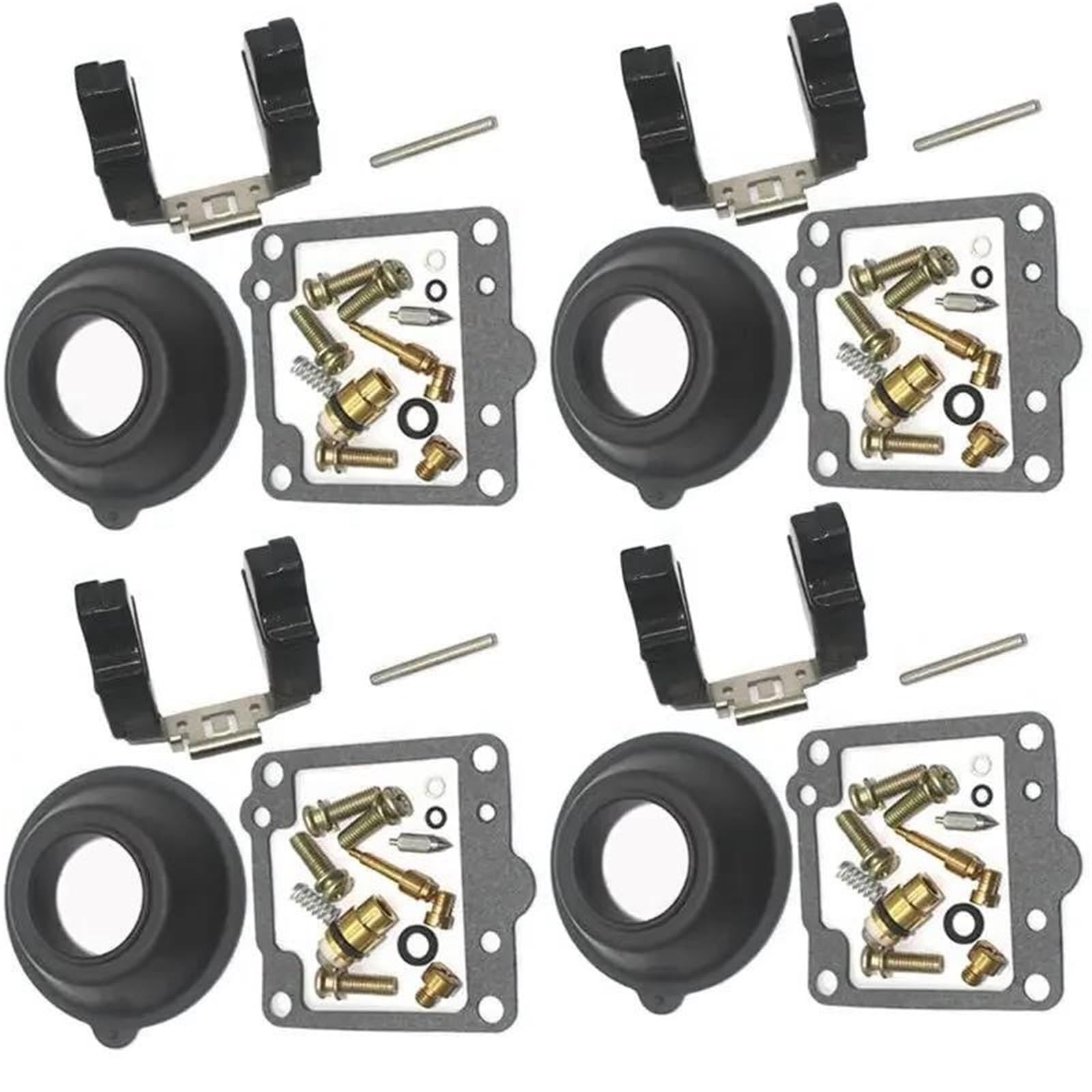Kit guarnizioni Membrana Kit di Riparazione del Carburatore per Motocicletta Membrana Galleggiante per S&uzuki GS550 1980 1981 1982 GS550M GS550T GS550E/L GS 550