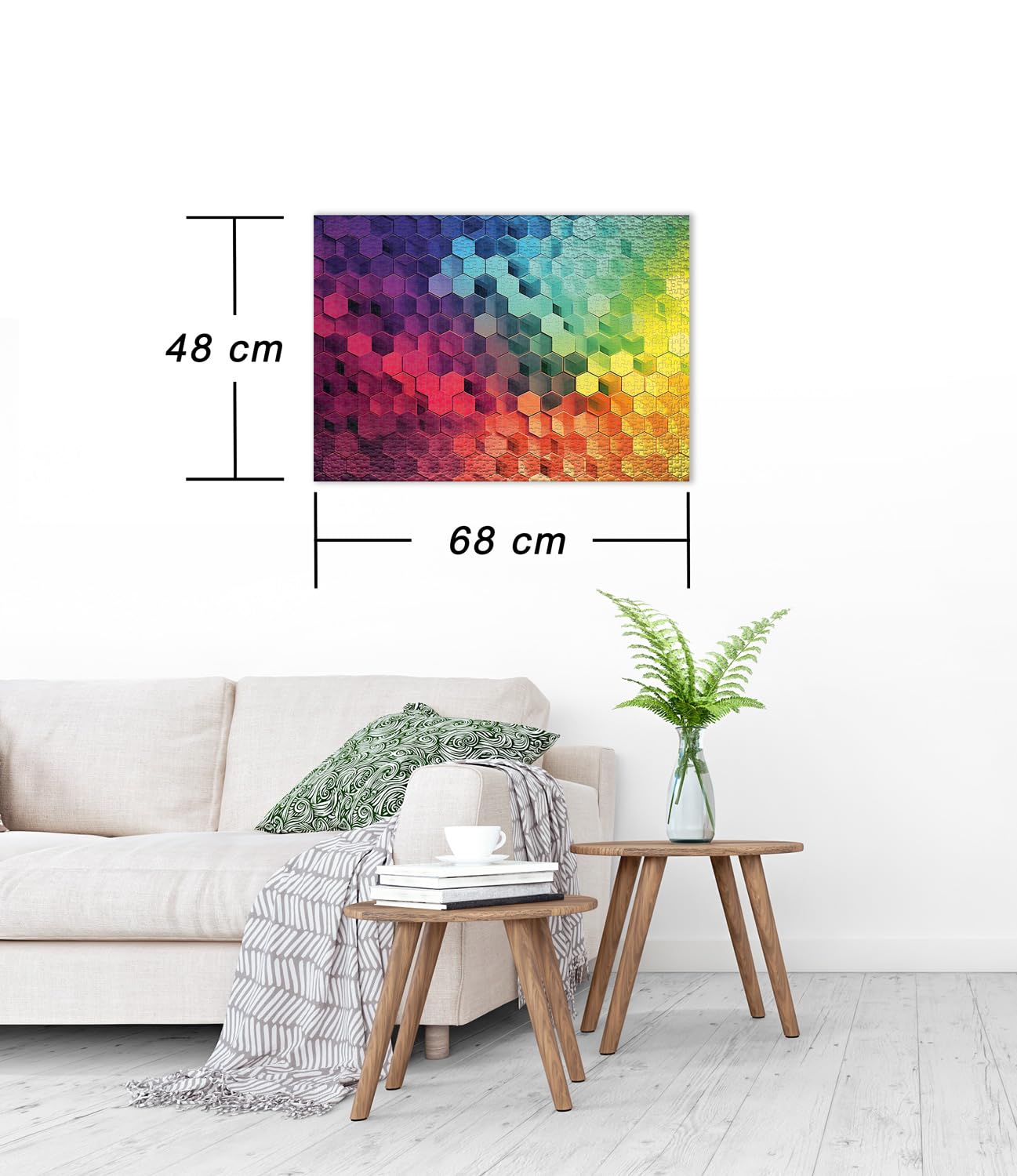 Ulmer Puzzleschmiede, Colour puzzle ‘Spectrum’ 1000 pieces - Image 3