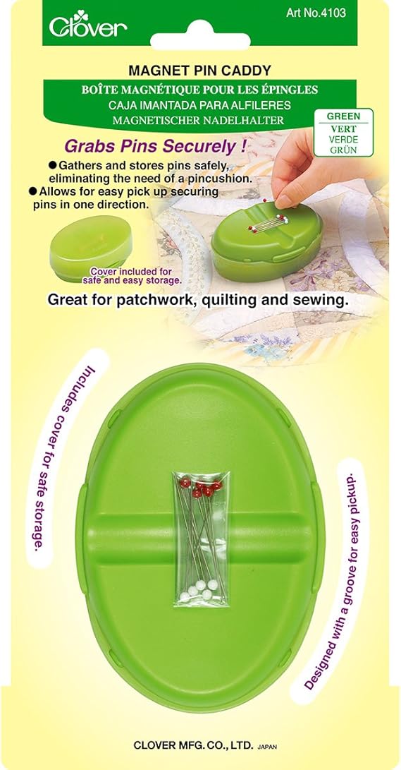 Clover Pin Caddy, Green