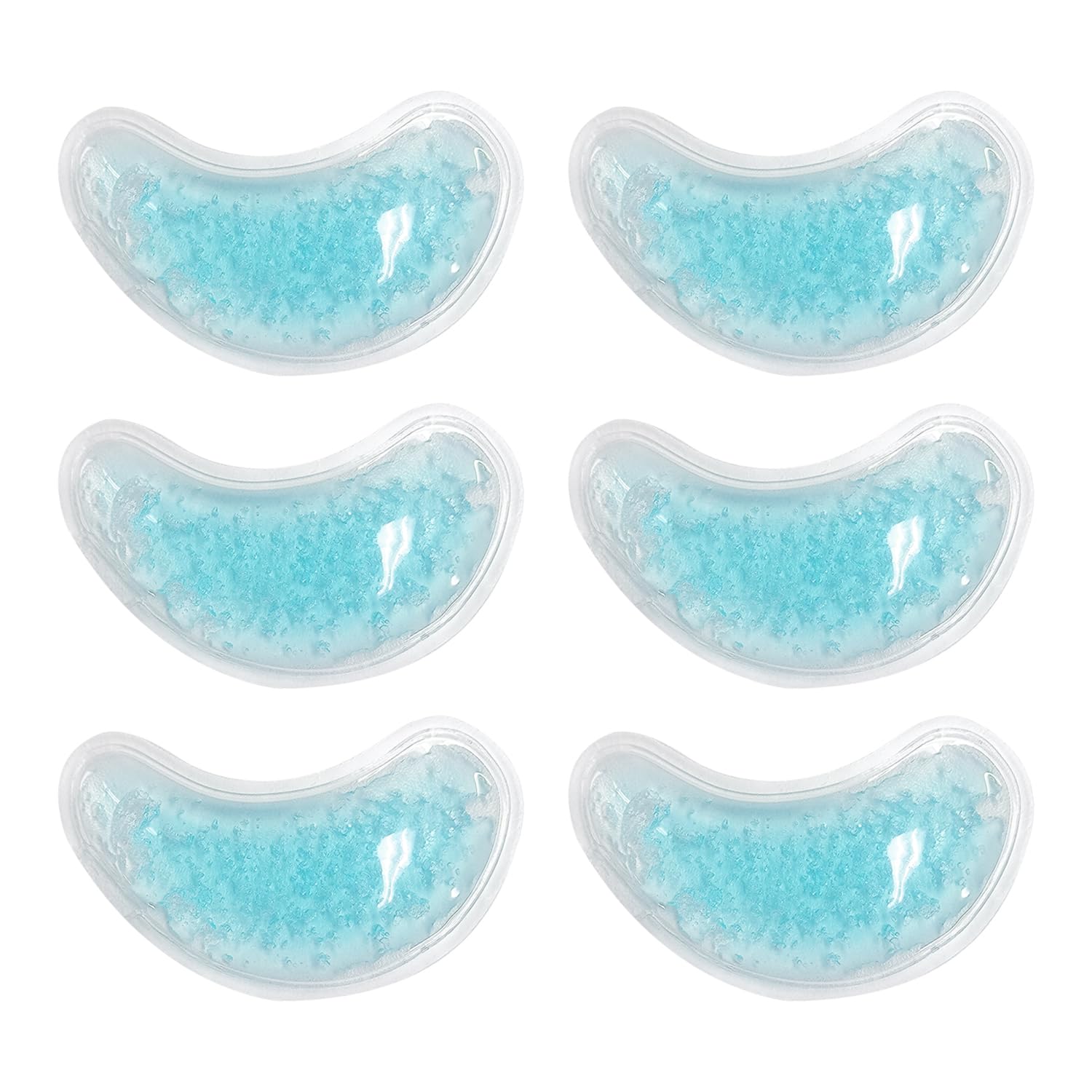 3 Paia Di Toppe Per Gli Occhi, Prodotti Riutilizzabili, Per La Cura Degli Occhi, Maschere Per Gli Occhi Portatili, Pad Di Occhi Caldi E Freddi (Blu).