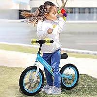 Vista 8 de Bicicleta infantil para niñas y niños de 3, 4, 5, 6 años, bicicletas para niños de 14 pulgadas con ruedas de entrenamiento y freno de mano
