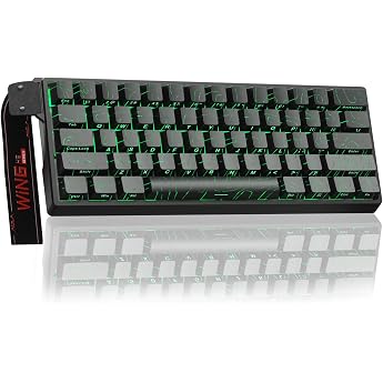 Aula WIN60 HE - 60% Mechanical Gaming Keyboard Wired, Hall Effect Magnetic Switch Hot Swappable, Adjustable Operating RT Mode