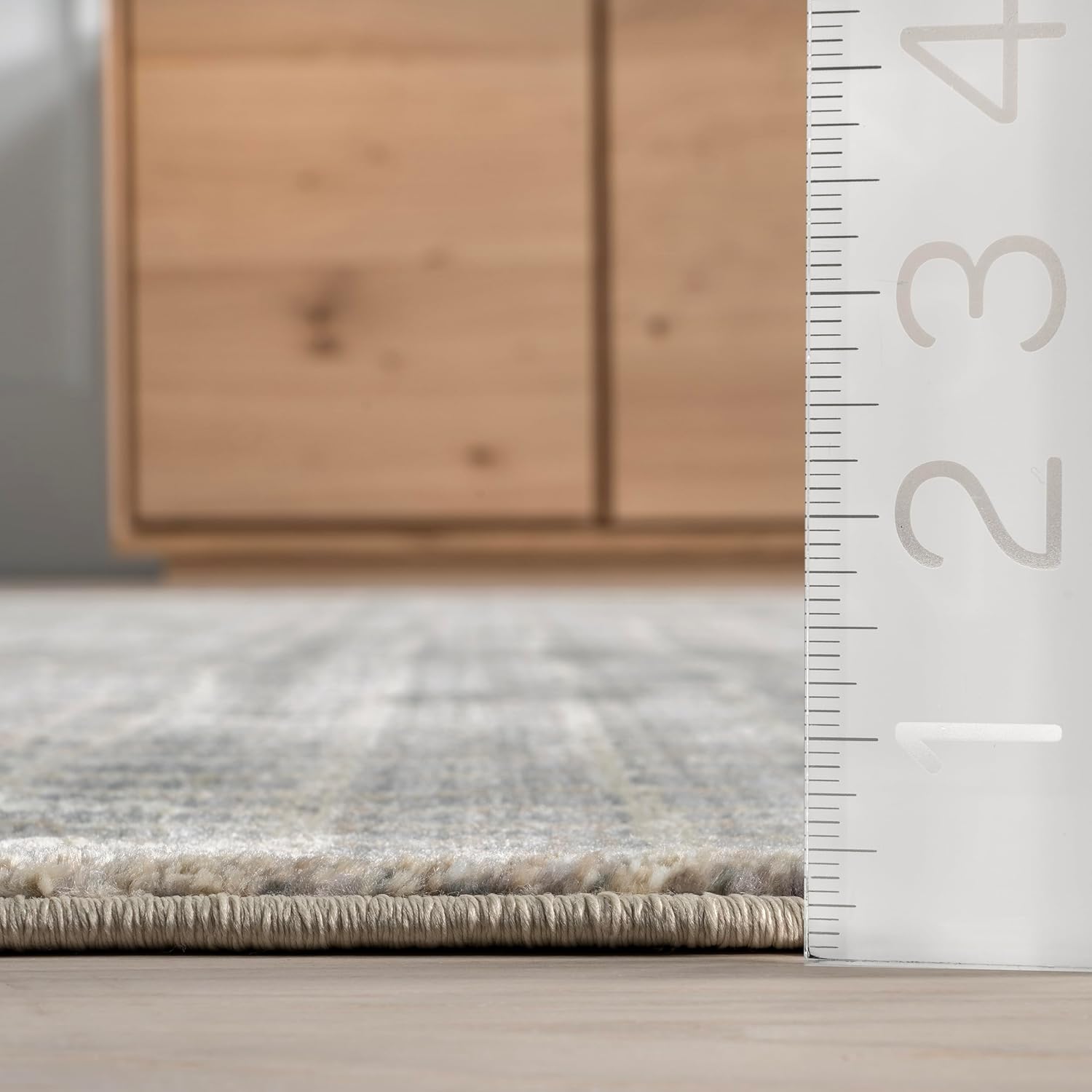 Rugs USA Park Multicolor, 2' x 4'4", Abstract Checks, Soft and Cozy, High Traffic, Stain Resistant, Easy Clean, Durable Area Rug for Bedroom, Living Room, Dining Space, Den, Foyer, Entryway