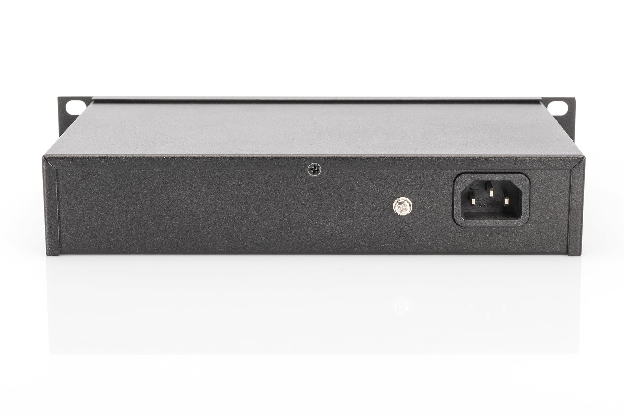 DIGITUS Switch PoE Ethernet Gigabit da 10 pollici, 8 porte PoE+