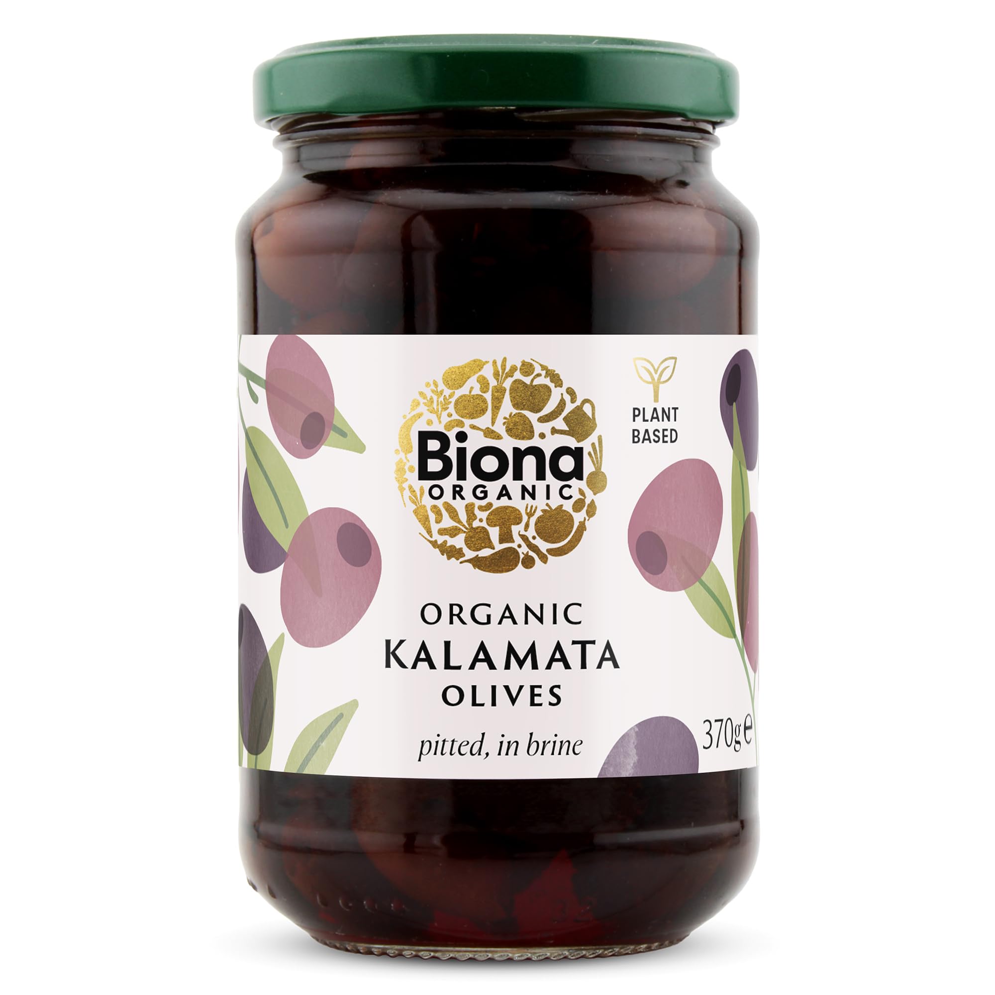 Biona Kalamata Olives Pitted in brine Organic