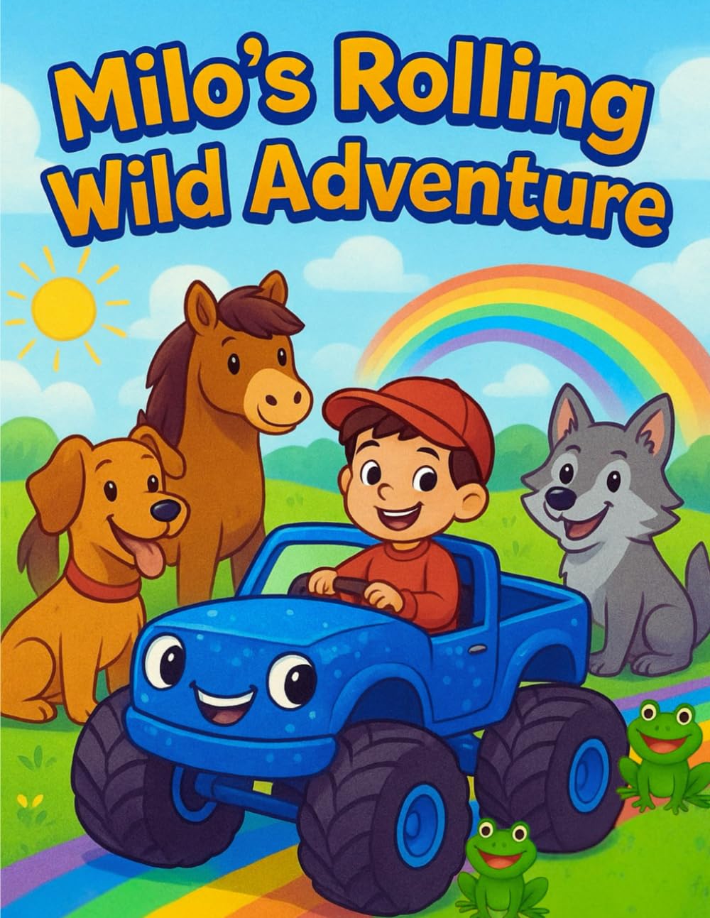 Milo’s Rolling Wild Adventure: A joyful rhyming story about friendship, teamwork, and trucks!