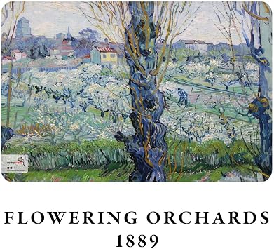 Retronote Van Gogh 4'lü Defter Seti 2, Blooming Series, Çizgisiz, 64 Sayfa, 14x21cm