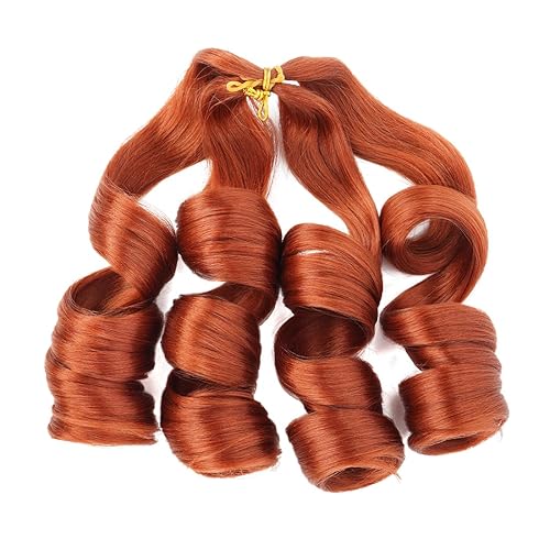 Miniatura 5 de WIPPORYA Cabello rizado francés trenzado de 12 pulgadas, 6 paquetes de extensiones de cabello rizado negro suelto ondulado preestirado 1.76