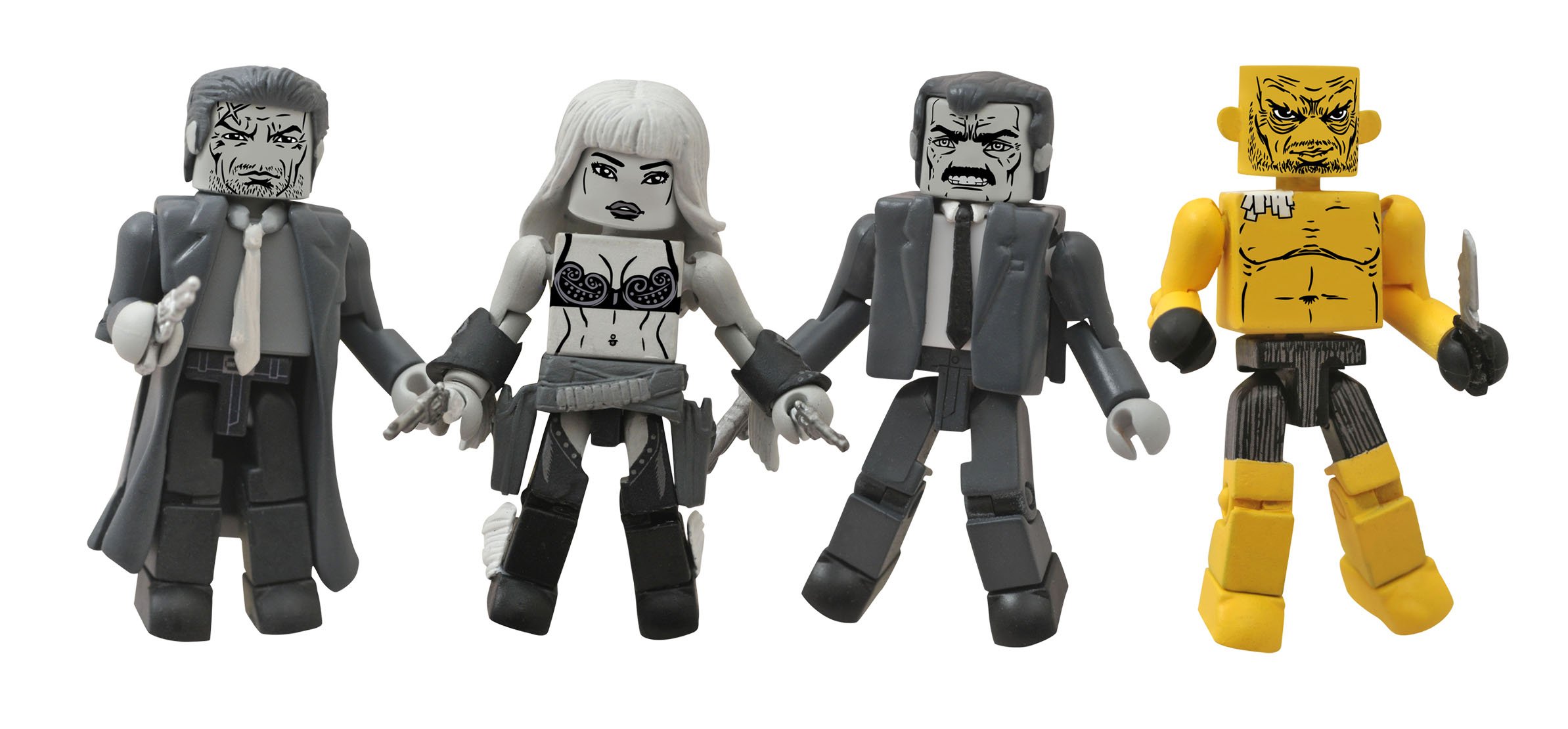 Amazon.com: Diamond Select Toys Sin City Movie Minimates Series 1 