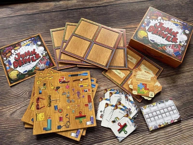 Amazon | ジャンクドロワー、家庭をテーマにしたアイテムで引き出しを