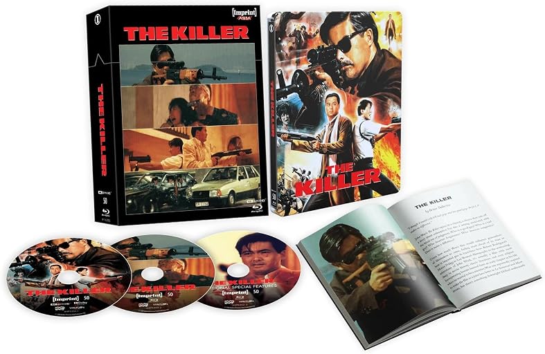 The Killer (1989) - 4K UHD + Blu-ray SteelBook + Hardcover Booklet in Limited Edition Hardbox - Imprint Asia #50
