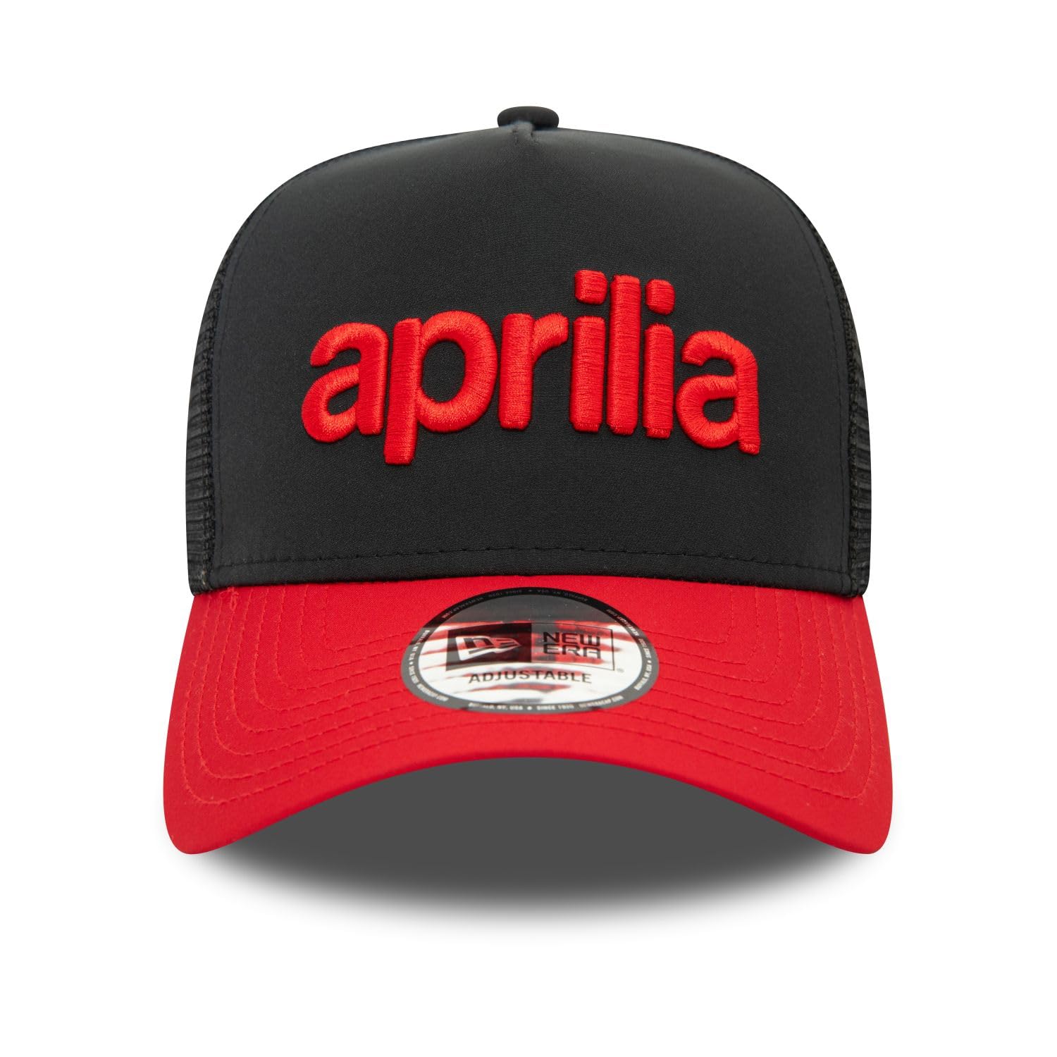 New Era A-Frame Mesh Trucker Cap - Aprilia schwarz