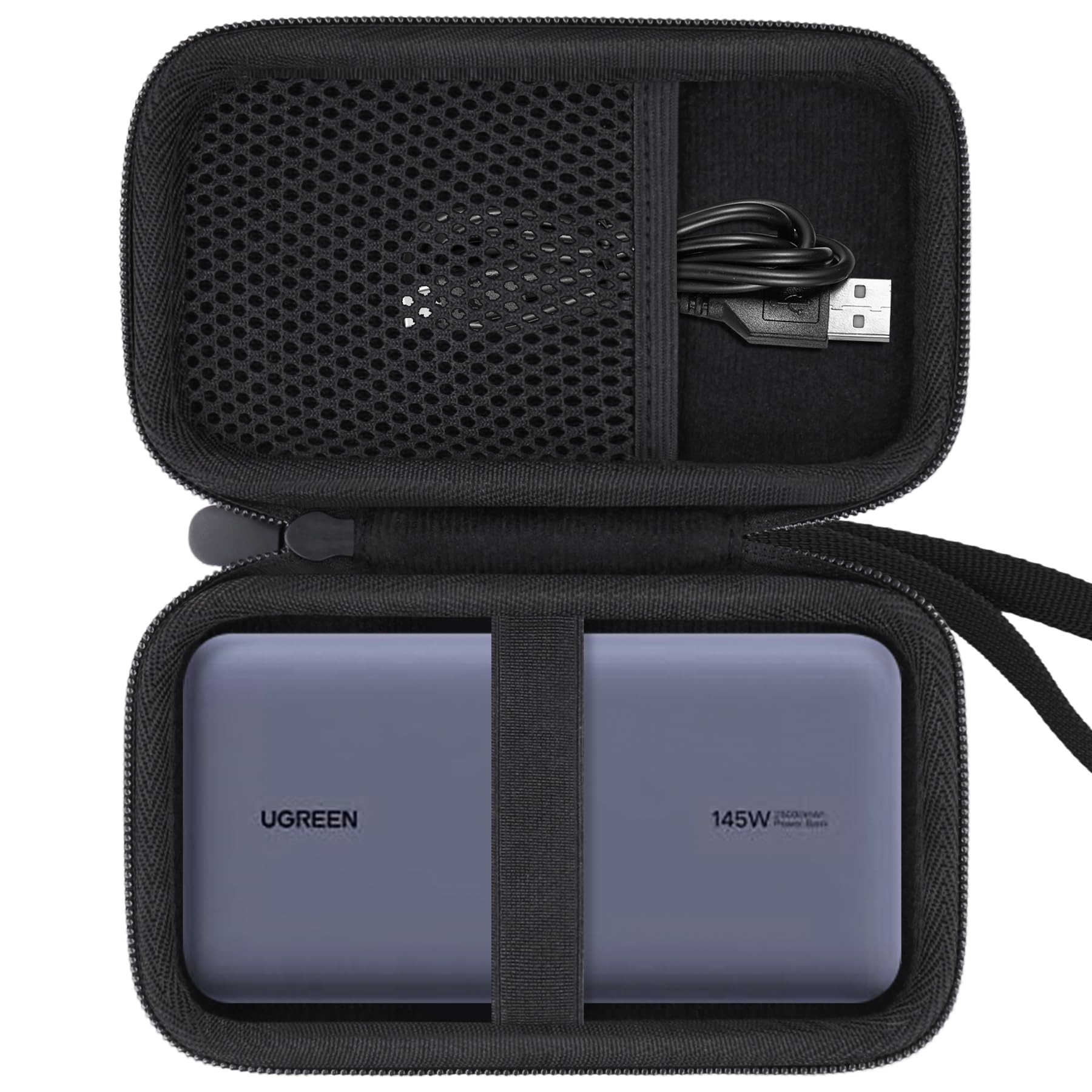 Baval Hard Portable Travel Case Compatible with UGREEN Power Bank 25000mAh 145W Portable Charger,Case Only
