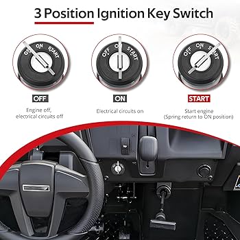 Amazon.com: JAVIK Ignition Key Switch for Kawasaki PRO-MX KAF700