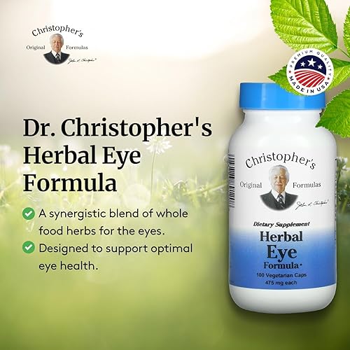Miniatura 4 de Dr Christophers Original Formulas Herbal Eyebright Fórmula cápsulas 100 unidades