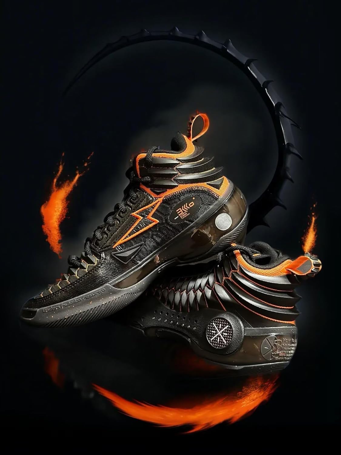 LI-NING Way of Wade 10 & 11 & 12 Men's Basketball Shoes Anti-Slip Professional Shock Absorption Sports Sneakers ABAS083 ABAU049 ABAS075 ABAV085 - Image 2