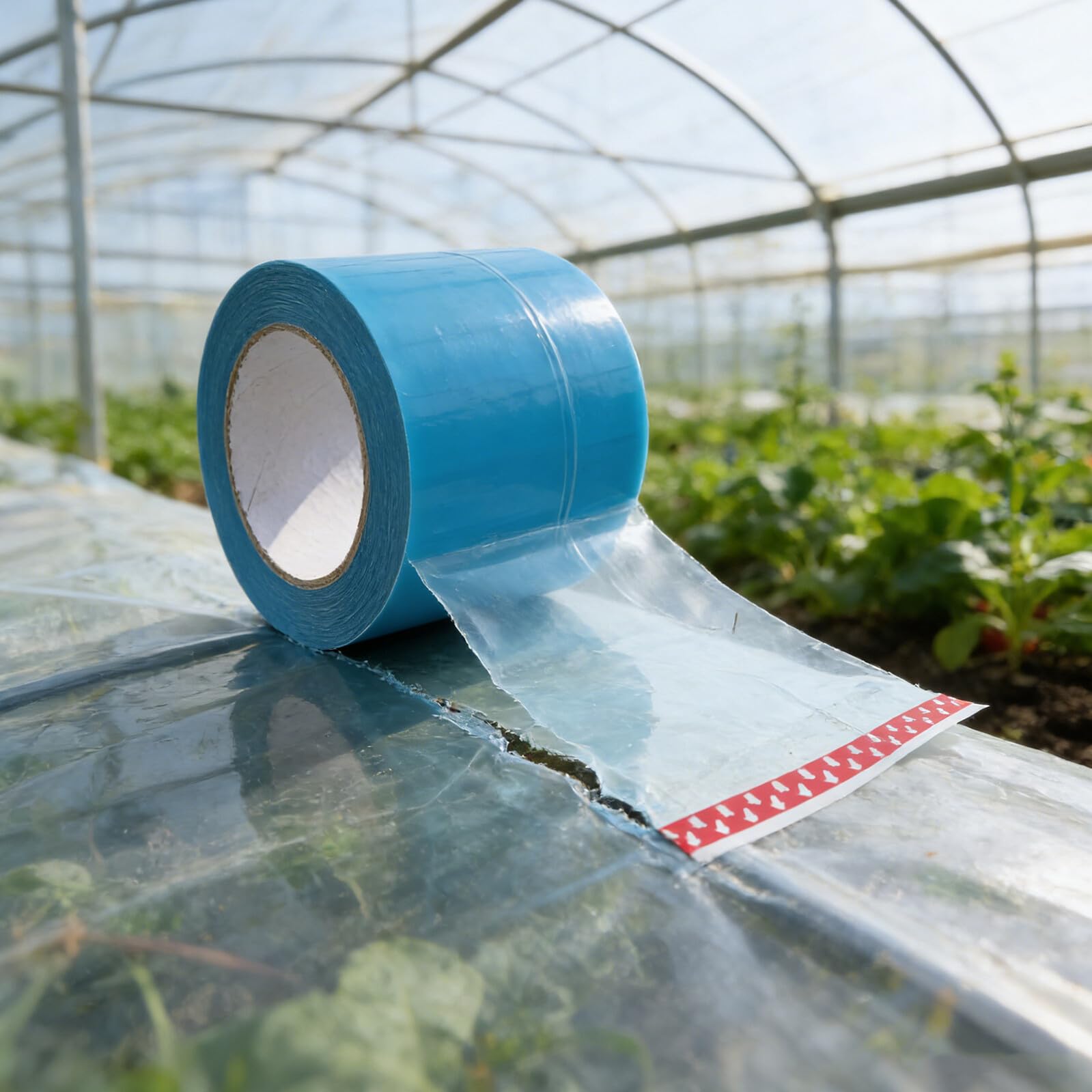 TOYANDONA Cinta Adhesiva para Reparar Jardines y Láminas de Plástico para Invernaderos, Material Pe, Solución Rápida para Uso en Exteriores