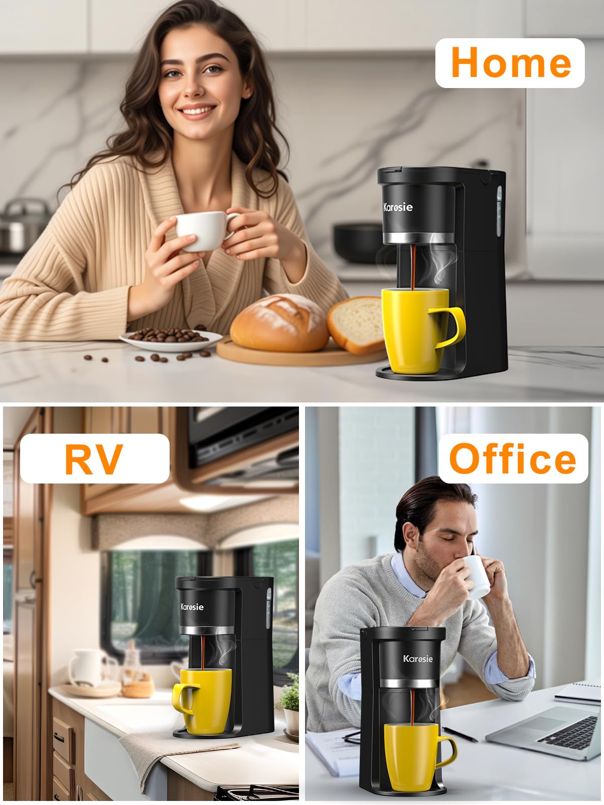 Karosie Single Serve Coffee Maker — view 8